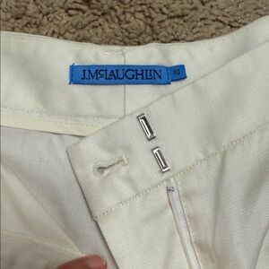 J. McLaughlin Off-White Trousers